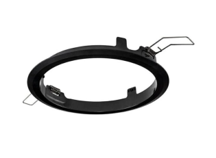 Inbouwframe Starlet Round zwart