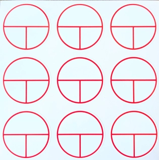 Stickers voor circuitidentificatie